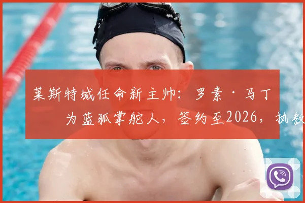 莱斯特城任命新主帅:罗素·马丁成为蓝狐掌舵人,签约至2026,执教风格与球队前景分析